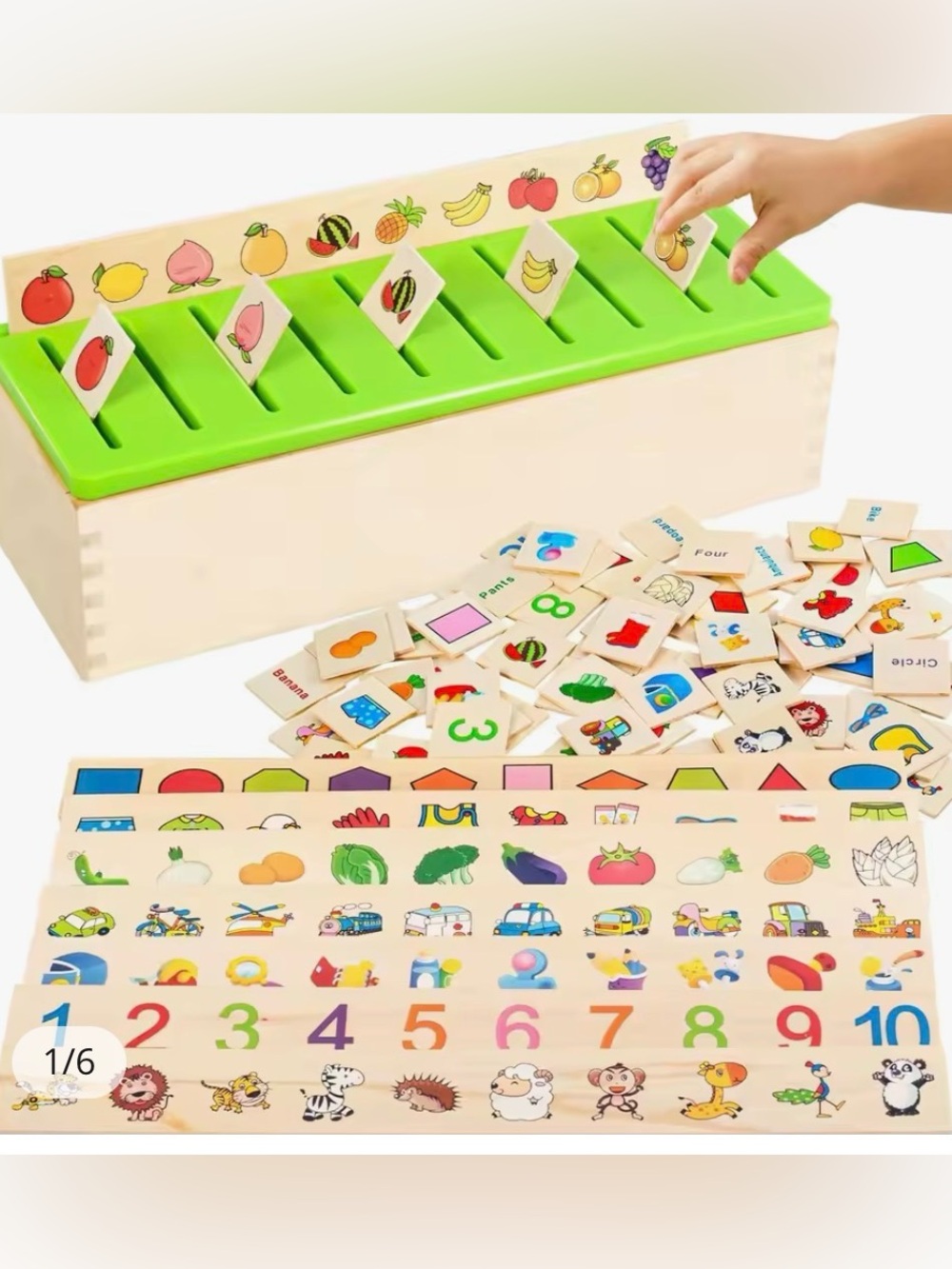 Montessori Knowledge Classification Box - Picture 1 of 12
